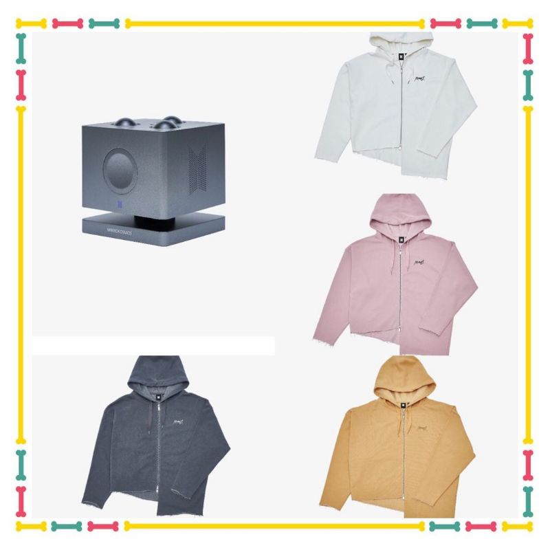 JUNG KOOK] ARMYST ZIP-UP HOODY [WHITE](2024年5月末以降発送