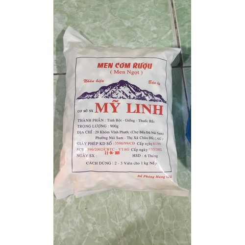Men ngọt dùng làm cơm rượu-men Mỹ Linh gói 900g | Shopee Việt Nam