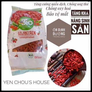 Kỷ tử hữu cơ Dm/Rossmann Bio Gojibeeren Đức 150g