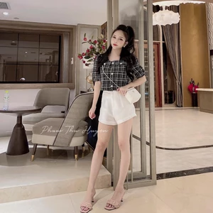 Set áo dạ mix quân sôc sang chảnh