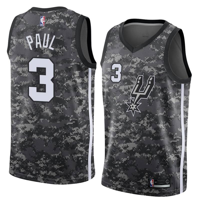 SY3 Áo Jersey Bóng Rổ San Antonio Spurs - Paul George & DeMar DeRozan - Phiên Bản Thành Phố và Cổ Điển