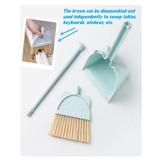Bộ 2 Đồ Chơi Chổi Quét Dọn Vệ Sinh Mini Cho Bé 3-5 Tuổi