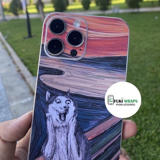 Tấm dán Skin Mặt Sau Hình Sói FULL VIỀN Dành Cho 13prm , 12prm , 11prm , x , xsm , ip11 , ip12 , ip13 - FukiShop