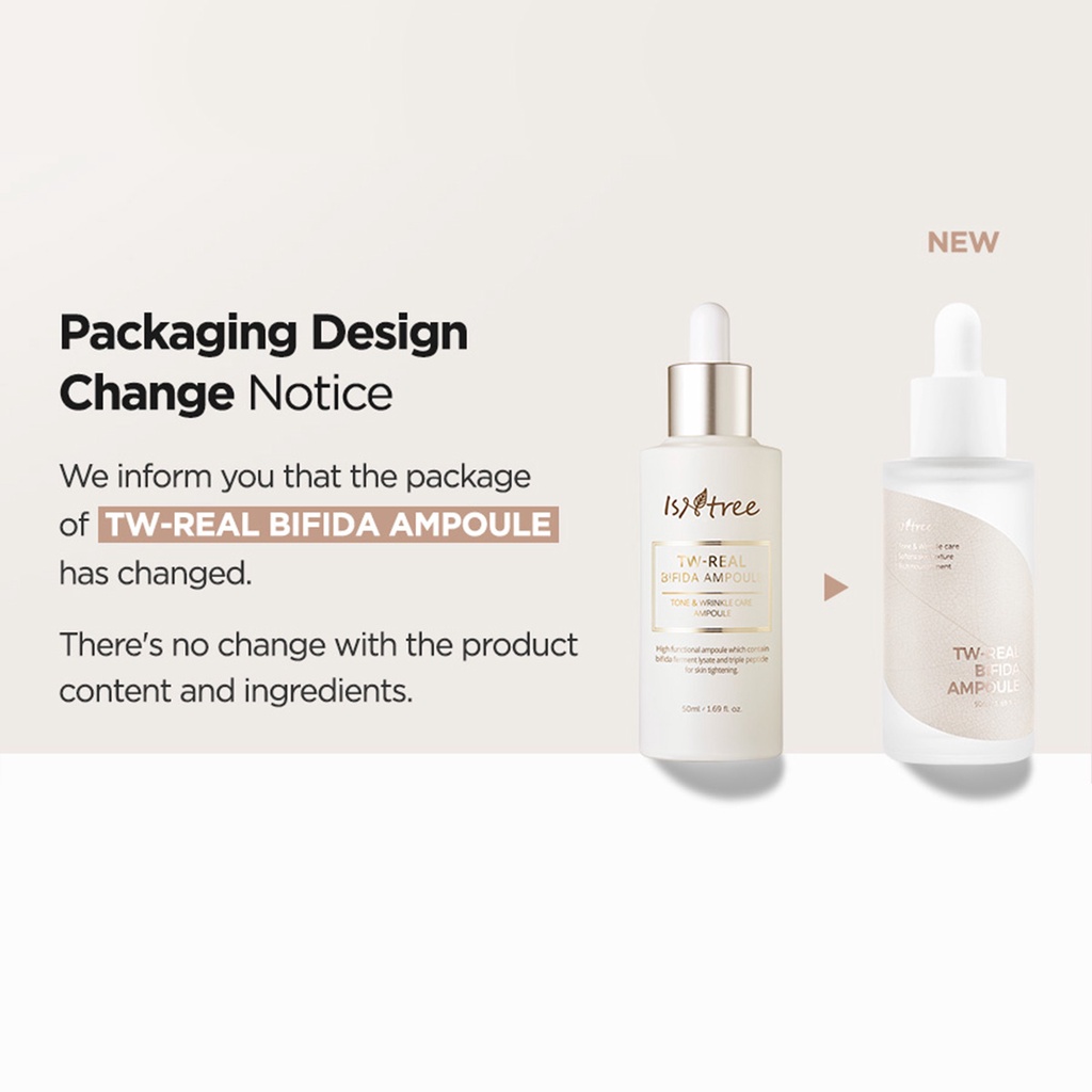 ISNTREE Tinh Chất Chống Lão Hóa TW-Real Bifida 50ml