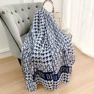 Khăn Choàng Cotton Lanh Đa Chức Năng Phong Cách Hàn Quốc Mới