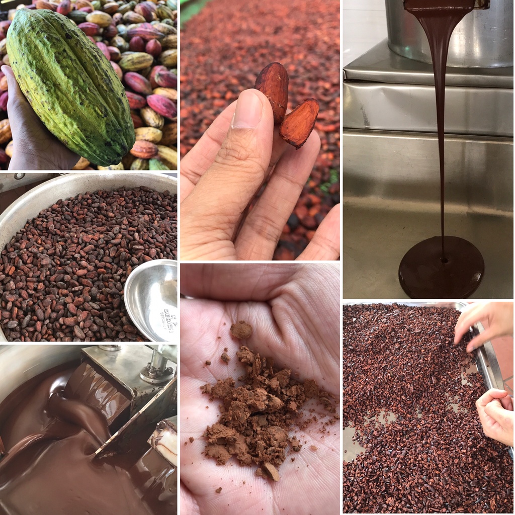 Ảnh Cacao mass CacaoMi nguyên liệu sô cô la handmade từ hạt ca cao 100% nguyên chất không đường 250-500g 4