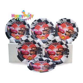 ( Nhiều mẫu ) Đĩa giấy sinh nhật set 6 cái