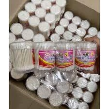 ⭐ 12 HỘP ⭐ SỈ 12 HỘP Tăm bông trẻ em Baby Tú phương lọ 100 que