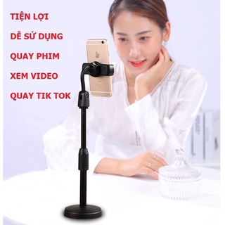 [Hàng Loại 1] Giá Đỡ Điện Thoại livestream xem video Ổn Định Xoay 360 Độ dùng để Quay Phim Ghi Hình Đa Dụng.