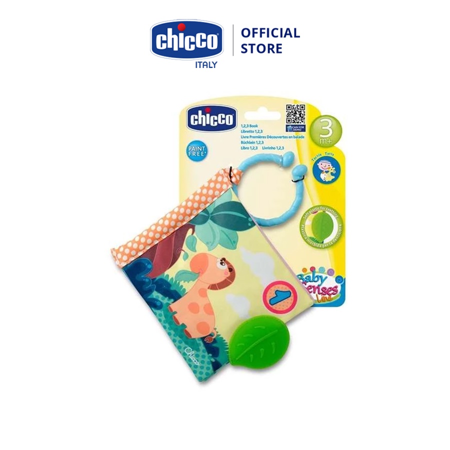 Đồ chơi Sách vải đa năng 123 Chicco