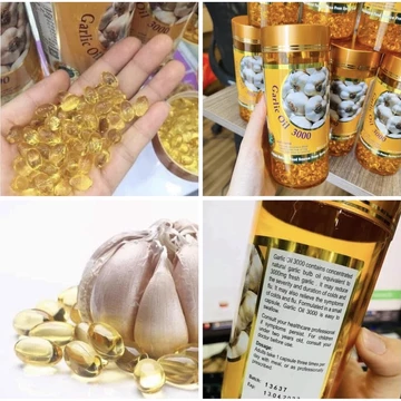 [Hàng Úc ]Tinh Dầu Tỏi Dạng Viên Garlic Oil 3000mg Spring Leaf 365 viên Dầu Tỏi Úc [Date Mới Nhất][Bao Dùng]