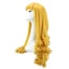 SY3 Disney Aurora Công Chúa Cosplay Tóc Giả Vàng Dài Tự Nhiên Halloween Trang Phục Hóa Trang Hiệu Suất Lông Tơ Tóc YS3
