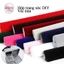 Mặt sau Tấm tự dính Velour Craft Sticker Màu đỏ