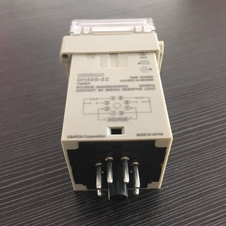 Rơle thời gian kỹ thuật số OMRON DH48S-2Z chất lượng cao 0,01s-99h99m Rơle trễ thời gian giờ có đế ổ cắm đi kèm
