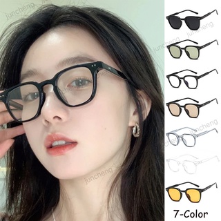 Hàn Quốc Unisex Mi Ding hộp nhỏ Kính râm dành cho nữ Kính râm nam Khung kính mắt