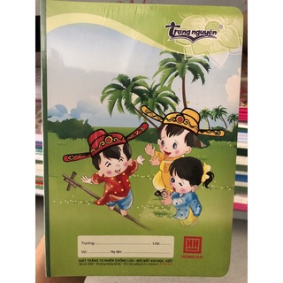Vở ô ly cấp 1 Hồng hà School 48 trang (set 5 quyển)