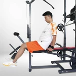 Ghế tập tạ giàn tạ đa năng xà đơn xà kép Hoàng Đức 1604 mẫu mới nhất chính hãng (KHÔNG KÈM TẠ VÀ ĐÒN) — ảnh 2