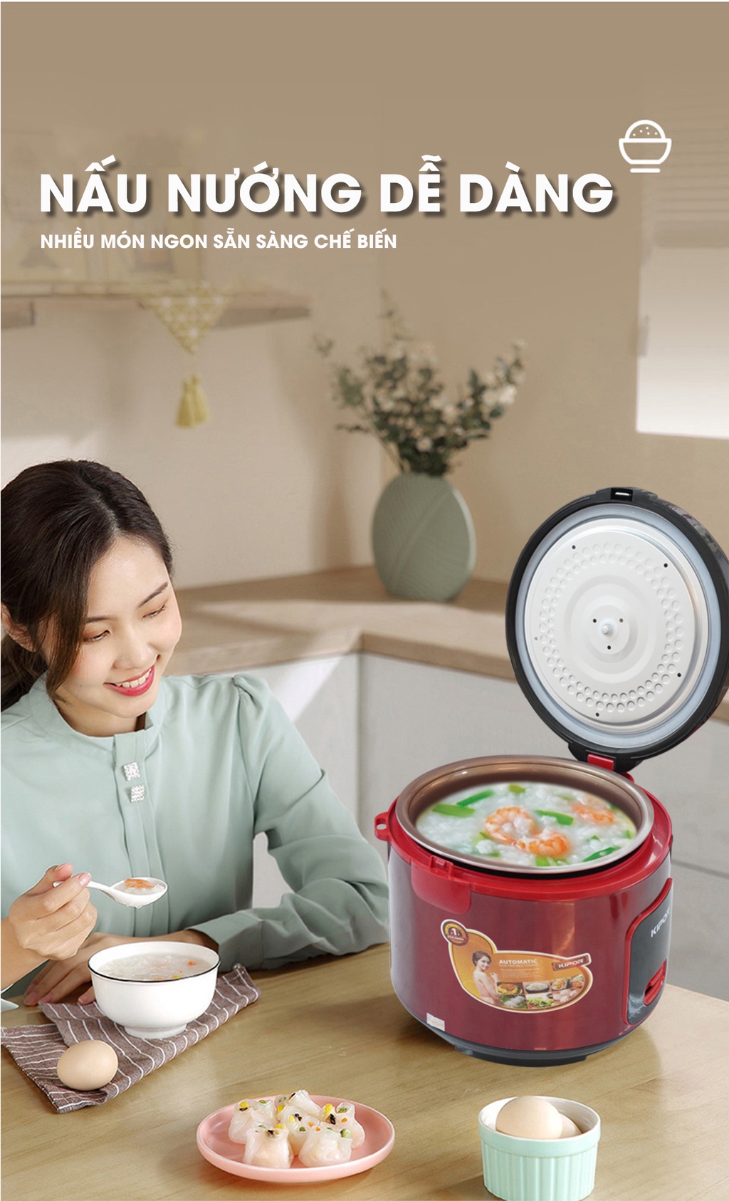 Phụ kiện nồi cơm KIPOR KP-N55918