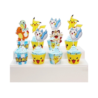 Set MEGA trang trí sinh nhật chủ đề Po - ké - mon