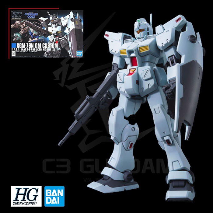 Mobile Suit Gundam RGM-79N GM Custom ver. A.N.I.M.E. Robot Spirits Action Figure