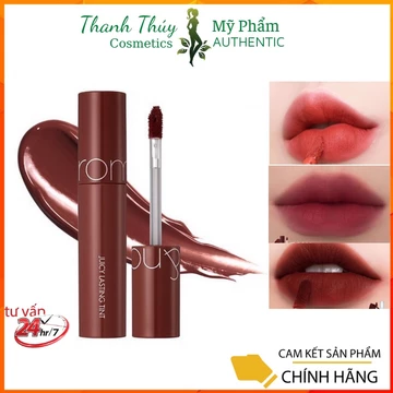 Son kem Romand zero velvet tint Hàn Quốc Siêu Lì, Căng Mọng Môi 5.5g