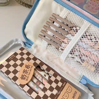 Set bút gel đen SOFUN Milk Tea cực trendy