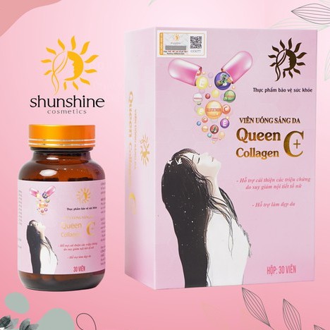 Có những thành phần chính nào trong Queen collagen c+?
