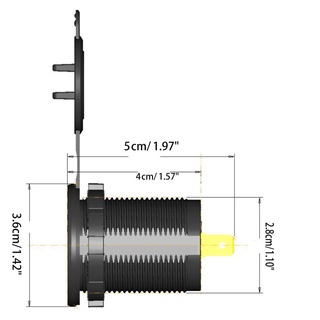 Củ Sạc Nhanh 45w type c pd + 18w qc3 0 usb Cho Xe bus / Xe Tải / Xe Hơi 12v-24v