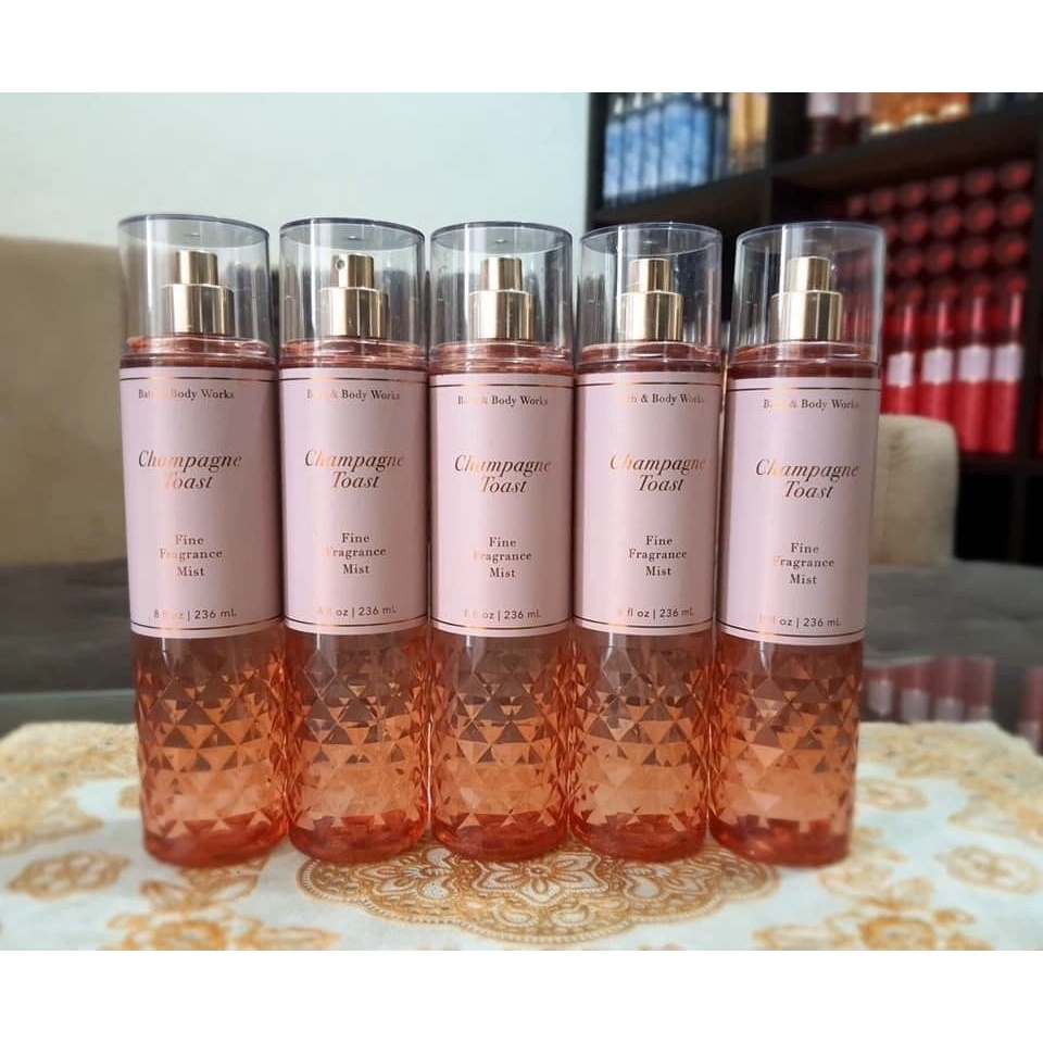 body mist, Xịt thơm toàn thân Champane Toast 236ml Cực Thơm, Sang Trọng