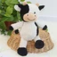 JUNYUE88US Bò Sang Trọng Đồ Chơi 22 / 30cm Động Vật Dễ Thương Sang Trọng Đồ Chơi Trang Trí Nhà Bò Mềm Cho Trẻ Em Bé Trai Bé Gái Sữa Bò Búp Bê