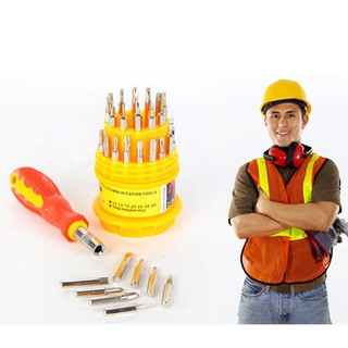 Bộ vít tròn có 31 đầu thay thế - 31 in 1 nhỏ gọn tiện lợi