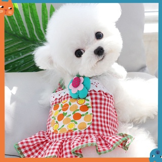 Chó Con Váy Quần Áo Thú Cưng Quần Áo Chó Mèo Sling Váy Chó Shih Tzu Váy