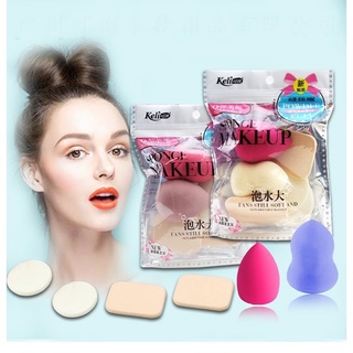 Bộ 6 Bông Mút Trang Điểm/Tán kem Nền Đa Năng Makeup