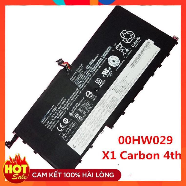 Batterie Pour Lenovo ThinkPad X1 Carbon Gen 4 & X1 Yoga Gen 1/2 – 15.2V 52Wh, Compatible 00HW028, 00HW029 !