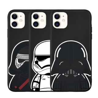 Ốp điện thoại mềm mờ hoạt hình dễ thương Star Wars cho iPhone 16 15 14 13 12 11 Pro Promax 14Plus mini X XS XR XSMAX 6 6s 5 5S 6plus / 6splus 7 8 SE2020 7plus / 8Plus
