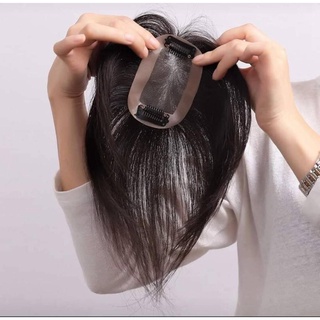 Tóc Giả Kẹp Che Hói, Che Tóc Bạc Ko Mái Loại Thẳng Hamin