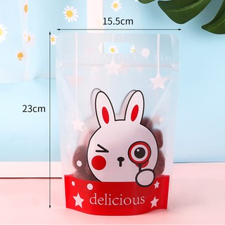 50 Chiếc Túi Zip Đựng Bánh Quy,Kẹo, Socola Hàng Dày Đẹp 250-300-500gr