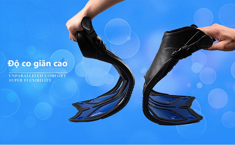 Mô tả Chân Vịt Bơi Lặn Biển Bảo Hành 12 Tháng Chân Vịt Lặn Người Lớn Chất Liệu TPR Có Thể Điều Chỉnh Dây Cleacco CV Boro Sport - 8