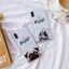 Ốp lưng iphone họa tiết cún pug chó đáng yêu cho ip 6 6s plus 7 8 X XS max 11 pro max (t61)