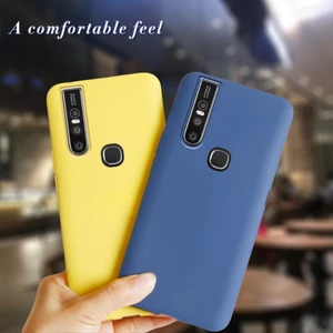 Ốp điện thoại dẻo nhám chống va đập màu ngọt ngào cho vivo v15 vivo v15 1819 v1832a v 15 vivos1