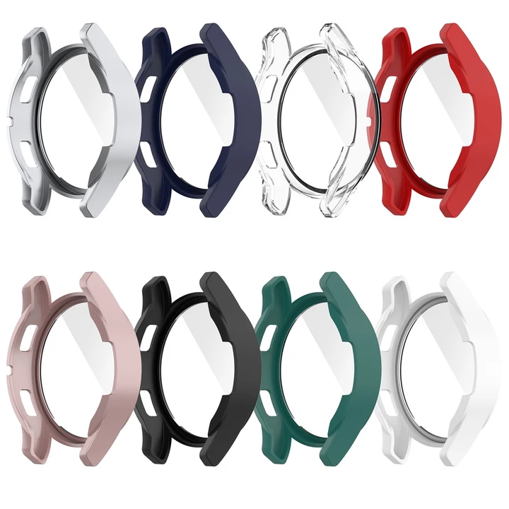 Ốp Lưng Và Bảo Vệ Màn Hình Cho Samsung Galaxy Watch 4 40MM SM-R860 44MM SM-R870 Khung PC Chất Lượng Cao Slim Đồng Hồ Thông Minh Bảo Vệ Đồng Hồ Thông Minh Phụ Kiện Đồng Hồ Thông Minh