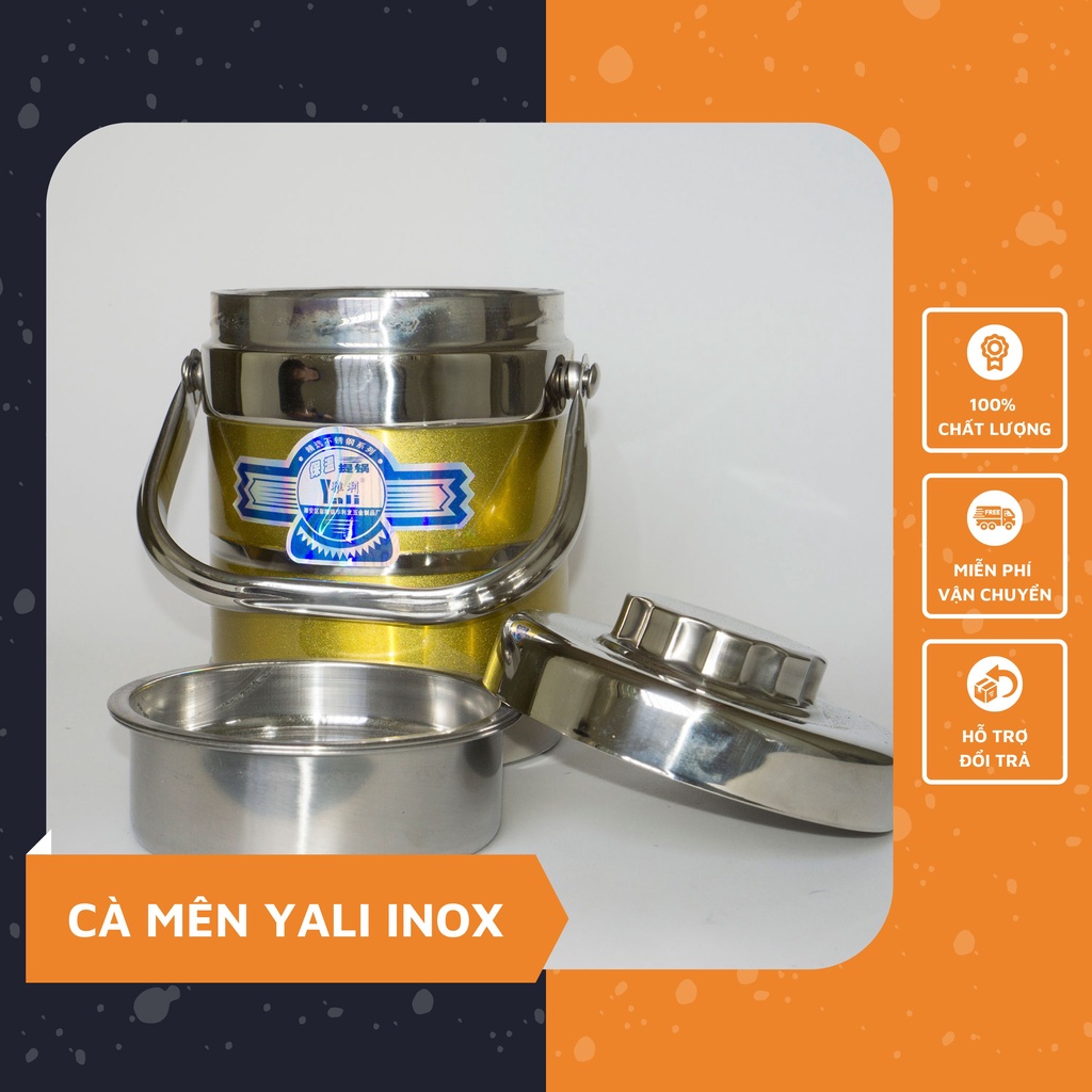Cà Mên Yali Inox 304 Có Quai Cầm Tiện Dụng Giữ Nhiệt Thực Phẩm Tốt Dung ...