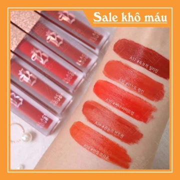 [ Chuấn Chính Hãng ] Son Black Rouge Ver 7 , Son Kem Lì Mẫu Mới - Cam Kết Mỹ Phẩm Chính Hãng