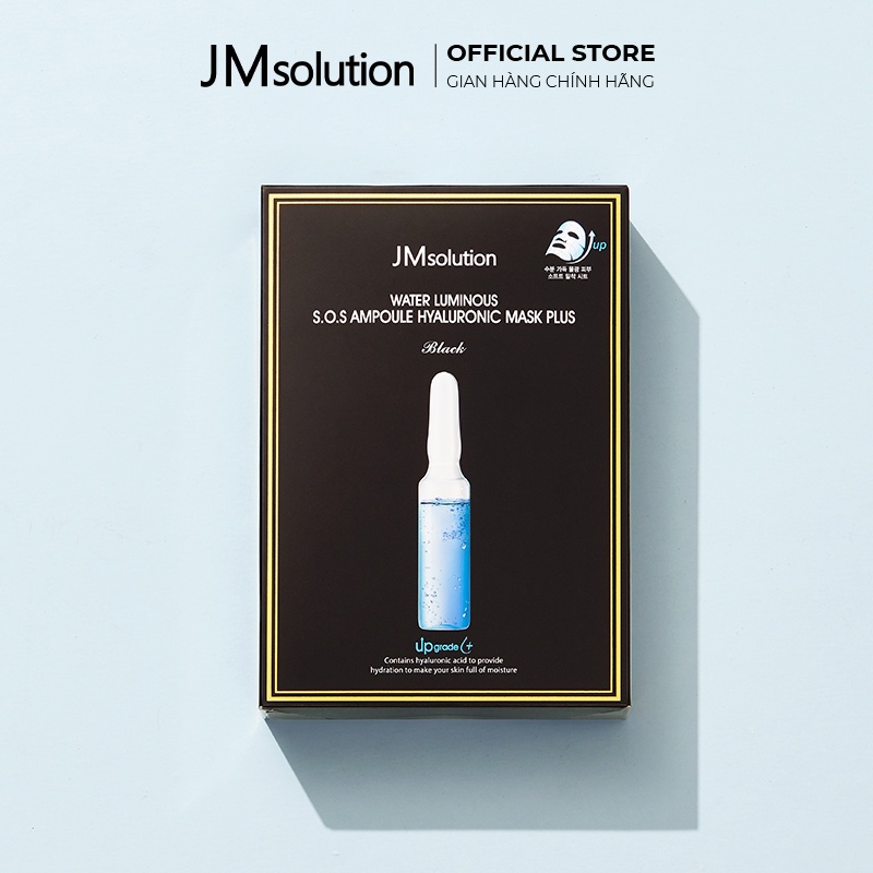 JMsolution Mặt nạ cấp nước cho da Water Luminous S.O.S Ampoule Hyaluronic Mask Plus