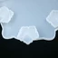 KIN Pha Lê Nhựa Epoxy Khuôn Hoa Coaster Đúc Khuôn Handmade DIY Silicone Dụng Cụ Làm