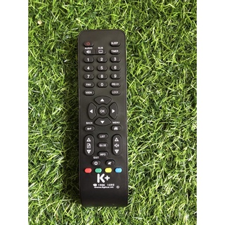 Điều khiền đầu thu K+ 19001592 hàng tốt theo máy -Remote đầu truyền hình sóng mặt đất K+ 19001592 -tặng kèm pin