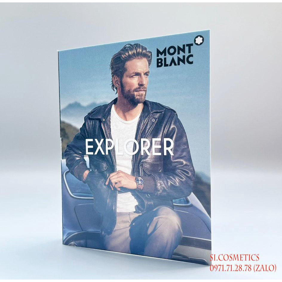 [ Vial ] chính hãng nước hoa Mont Blanc Explorer EDP [2ml]