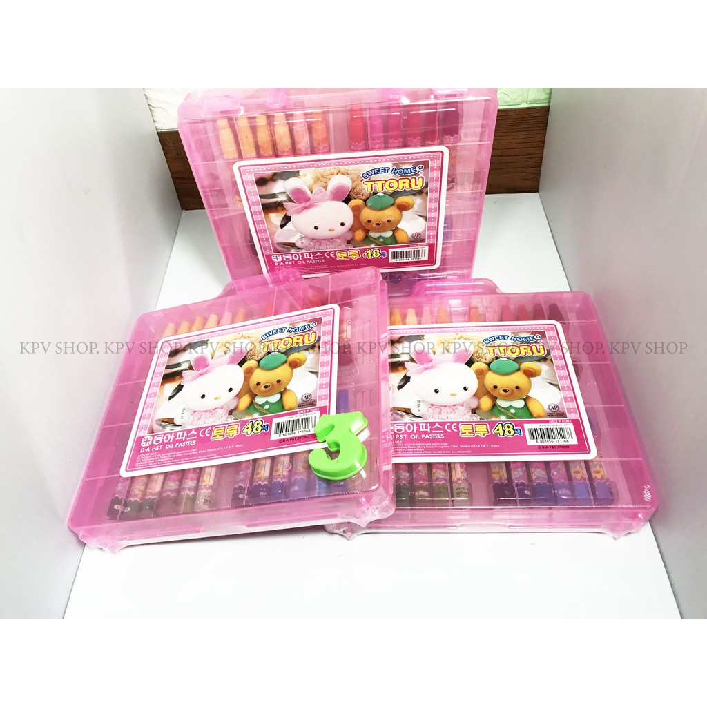 BÚT SÁP MÀU TTORU 48 MÀU HÀN QUỐC | Shopee Việt Nam
