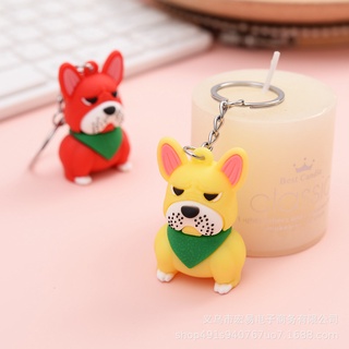 3 Móc Khóa Chú Cún Cảm Xúc Cooldog - Thỏ Hồng VPP