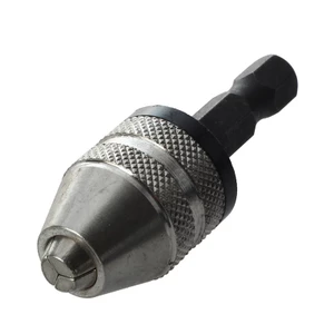 Mâm cặp khoan mini cỡ 6mm màu bạc tiện dụng